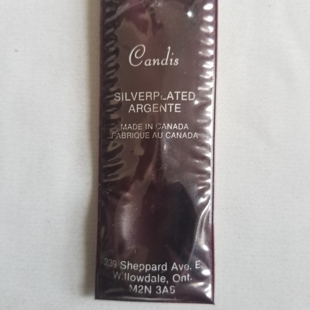 Candis Silverplated Mother's Day Vintage Collectible Spoon with Heart and Rose - Picture 5 of 6
